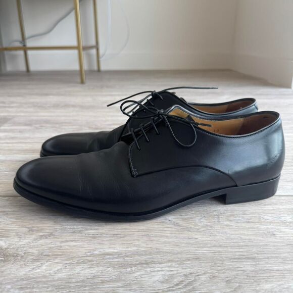 Giorgio-armani Men\'s Black Oxfords